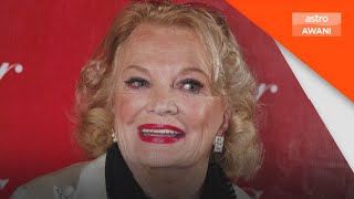 Aktres veteran Gena Rowlands meninggal dunia [upl. by Vitale]