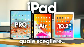 Provo tutti i MIGLIORI iPAD del 2021 🍏 iPad PRO 129” AIR iPad 102” quale scegliere [upl. by Neo]