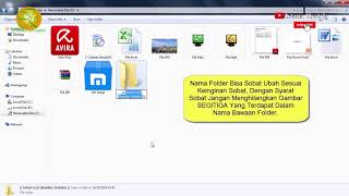 CARA AMPUH Membuat FILE Dalam KOMPUTER Dan FLASHDISK AMAN Dari VIRUS HD [upl. by Hastie618]