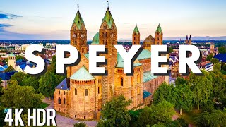 Speyer Germany 🇩🇪 4K HDR Walk  Speyer Cathedral  Dom zu Speyer [upl. by Valle]