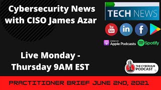 Practitioners Brief June 2nd 2021  Accellion ZeroDay Malware beats AV Lasso Library amp wordpress [upl. by Ahsatsan]