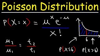 Introduction to Poisson Distribution  Probability amp Statistics [upl. by Afatsum215]