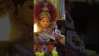 vara lakshmi puja🙏🏻🙏🏻🙏🏻 etlà ninnu ethukondunamma festival vara lakshmi vràtàm [upl. by Ahsinauq]