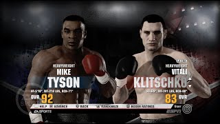 Mike Tyson vs Vitali Klitschko  Fight Night Champion [upl. by Ymmor461]