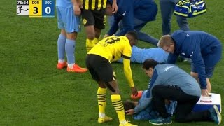 Anthony Losilla INJURY Vs Dortmund [upl. by Enois]