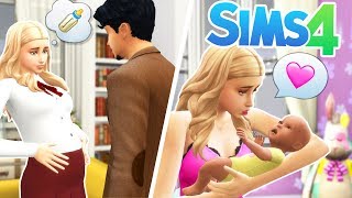 ADO ENCEINTE DUN JEUNE ADULTE  👶  SIMS 4 Tutoriel [upl. by Linneman]