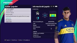 PES 2021 Boca Juniors Mauricio Benitez [upl. by Tigirb]