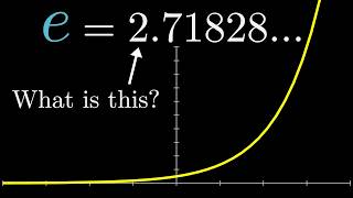 Whats so special about Eulers number e  Chapter 5 Essence of calculus [upl. by Mcgill]