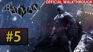 Batman Arkham Origins  Walkthrough Gameplay  Part 5 Penguin [upl. by Kcirdled407]