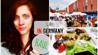 DailyVlog  Life in Germany 2  Marché Haul VEGGIE amp Ikea ♡ [upl. by Gunner]