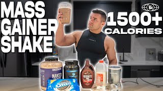 HOMEMADE HARD GAINER SHAKE w IFBB PRO JAMES ENGLISH [upl. by Vaish]