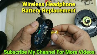 Wireless Headphone Battery Replacement  SoDo MH2 [upl. by Guildroy]