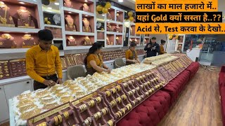 5 Lakh की Jewellery 10k में Handa Bangales Gold Plated Jewelry Gold Jewellery Patra Jewellery [upl. by Drawde]