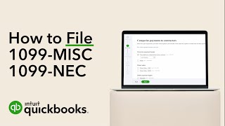 How to file your 1099MISC and 1099NEC in QuickBooks Online [upl. by Avika752]