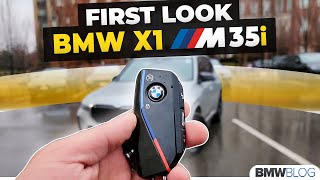 First Look at the 2024 BMW X1 M35i with quad pipes [upl. by Iramaj190]