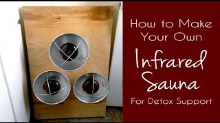 How to Build a Portable Infrared Sauna For Detoxification and Healing [upl. by Maribeth]