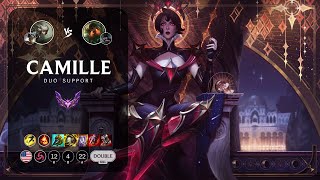 Camille Support vs Nautilus  NA Master Patch 1322 [upl. by Niarfe]