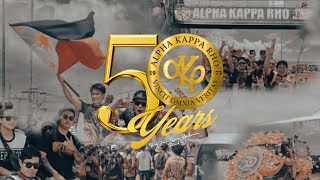 50th Golden Founding Anniversary Alpha Kappa Rho AKRHO WORLDWIDE [upl. by Trub]