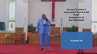 GHCOC WORSHIP EXPERIENCE 061624 Sermon “A Father’s Instruction” Bro Michael Davis” [upl. by Anitsugua]