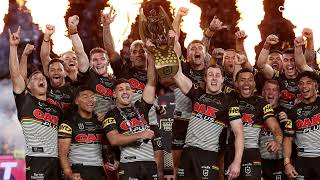 Has an NRL team ever won four grand finals in a row Penrith Panthers create more history [upl. by Norac]