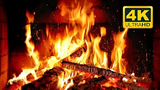 🔥 Cozy Fireplace 4K 12 HOURS Fireplace with Crackling Fire Sounds Fireplace video for TV 4K [upl. by Neelcaj]