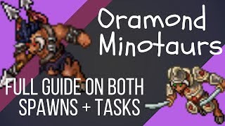 Oramond Minotaurs Solo Paladin Hunt  Task Guides [upl. by Chilcote]