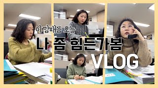 VLOG 세무사사무실ㅣ사업자현황신고 연말정산에 새우등 터지는 일상🫨 [upl. by Zoldi]