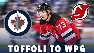 Tyler Toffoli TRADED TO THE WINNIPEG JETS [upl. by Aled]