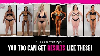 See The Sculpted Vegan Results [upl. by Nnybor]