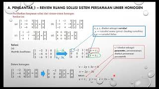 2023 Solusi trivial dan non trivial SPL homogenkompress [upl. by Trstram]