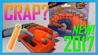 NEW 2017 Nerf Accustrike Dart vs Elite Dart vs Elite Suction Dart  Nerf Accustrike Dart Review [upl. by Droflim284]