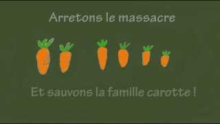 Gaspillage alimentaire III  La famille carotte 2ème prix concours FoodRightNow [upl. by Alekehs]