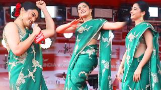 Rashmika Mandanna Dance Performance at Kerala Inauguration  Rashmika Recent Dance Performance [upl. by Eiduj631]