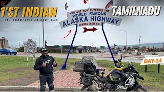 1250Kms Ride To Alaskan Highway  World Ride Leg 3 Day 14 CherryVlogsCV [upl. by Sabina]