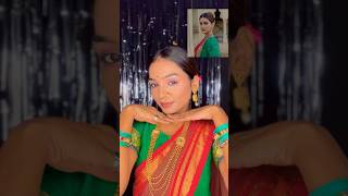 Recreating panipat movie kriti makeup look makeupshorts trendingvideo fullmakeuptutorial [upl. by Yahsed]