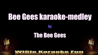 Karaoke Bee Gees medley  Bee Gees [upl. by Corso]