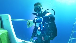 We rode a FG SUBMARINE to a shipwreck Sailing Vessel Delos Ep 116 [upl. by Prakash]