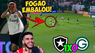 FOGÃO TA EMBALADO BOTAFOGO VENCE MAIS UMA E COLA DE VEZ NA LIBERTADORES POS JOGO BOTAFOGO X GOIAS [upl. by Raines]