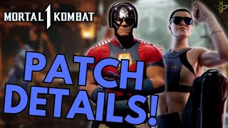 Peacemaker Janet Cage and PATCH Details From Kombat Kast [upl. by Hennie]