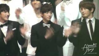 FANCAM 101230 kbs gayo opening  Last Festival Junho focus [upl. by Berky]