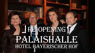 Innendesigner Axel Vervoordt zum Umbau der Palaishalle  Hotel Bayerischer Hof [upl. by Adnyc540]