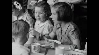 Schools in Harrow 1947  BFI National Archive [upl. by Leonie]