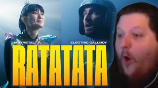 Matt amp Chat React to BABYMETAL x Electric Callboy  RATATATA Music Video REACTION [upl. by Jonina322]