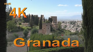 Andalusien Reise Alhambra in Granada Doku mit Sehenswürdigkeiten in 4K Teil 56 [upl. by Eihcir686]