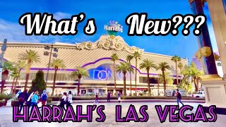 Harrahs Las Vegas 2024 Update Newly Renovated [upl. by Gratt]