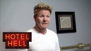 Gordon Confronts Confusing Cuisine and Disgusting Rooms  Hotel Hell [upl. by Kristan645]