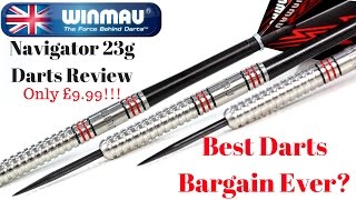 Winmau Navigator 23g darts review Best Darts Bargain Ever [upl. by Halehs136]