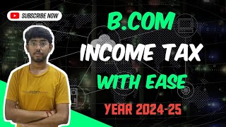 Basic tax rates part1  INCOME TAX  BCOM [upl. by Marilyn]