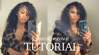 HOW TO Flip Over Method Quick Weave [upl. by Eiluj]