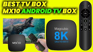 mx10 android tv box review 2024 Top Android TV Boxes [upl. by Nuahsyar]